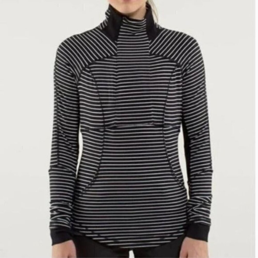 Lululemon Base Runner 1/2 Zip Jacket Size 6